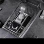Carbon Fiber Style Center Console Gear Shift Cover Frame Trim Protector for Mazda CX-30 CX30 2019-2025